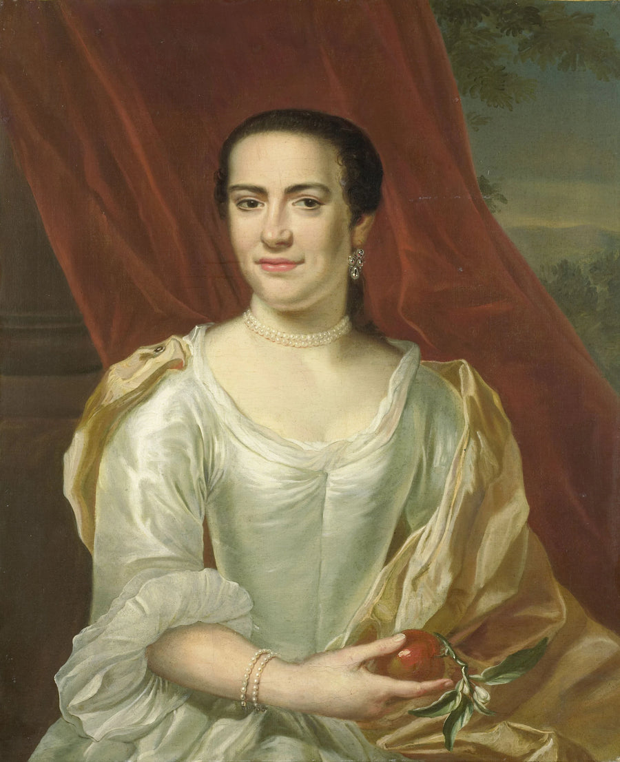 Margaretha Leuveling (1738-83). Épouse de Justus Tjeenk - Herman Frederik van Hengel