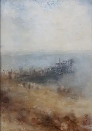Margate Jetty - J. M. W. Turner image 1 copie peinte à la main à l’huile