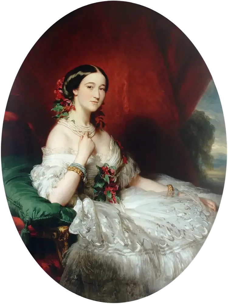 마리아 프란시스카 데 살레스 포르토카레로 - 프란츠 자버 윈터할터

Source:
María Francisca de Sales Portocarrero - Franz Xaver Winterhalter
