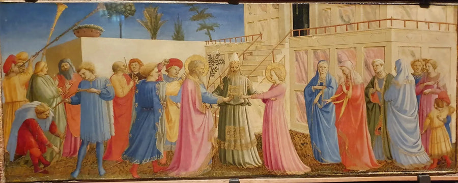 성모 마리아의 결혼 - 프라 앙젤리코

Source:
Mariage de la Vierge - Fra Angelico