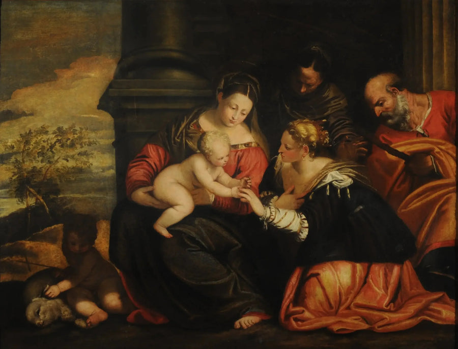 성 아우구스티누스의 신비한 결혼 - 폴 베로네즈

Source:
Mariage mystique de sainte Catherine d'Alexandrie - Paul Véronèse