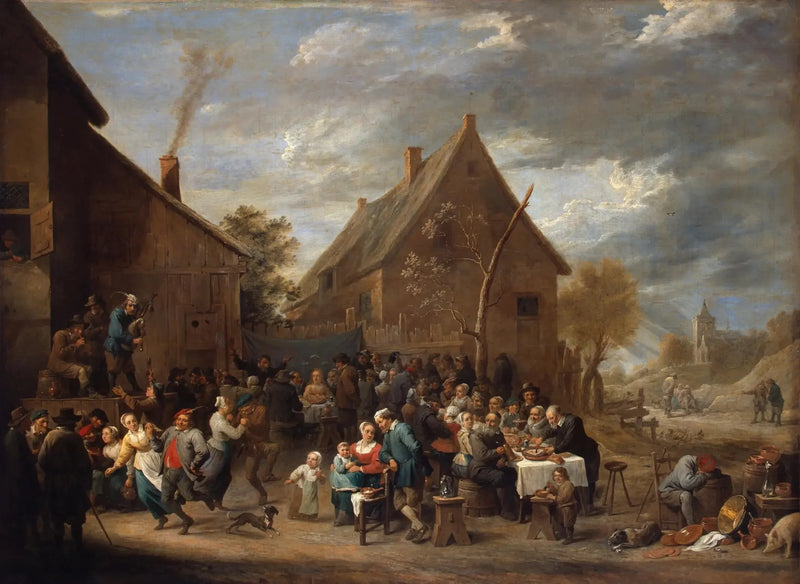 마리아주 페이잔 - 다비드 테니에르 르 쥬네

Source:
Mariage paysan - David Teniers le Jeune