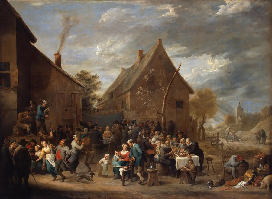 마리아주 페이잔 - 다비드 테니에르 르 쥬네

Source:
Mariage paysan - David Teniers le Jeune