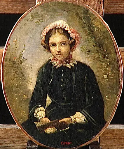 Marie Anna Charmois - Jean-Baptiste Camille Corot - Alpha Reproduction
