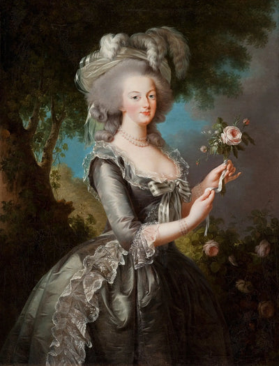 Marie-Antoinette dite « à la Rose » - Élisabeth Vigée Le Brun - Alpha Reproduction