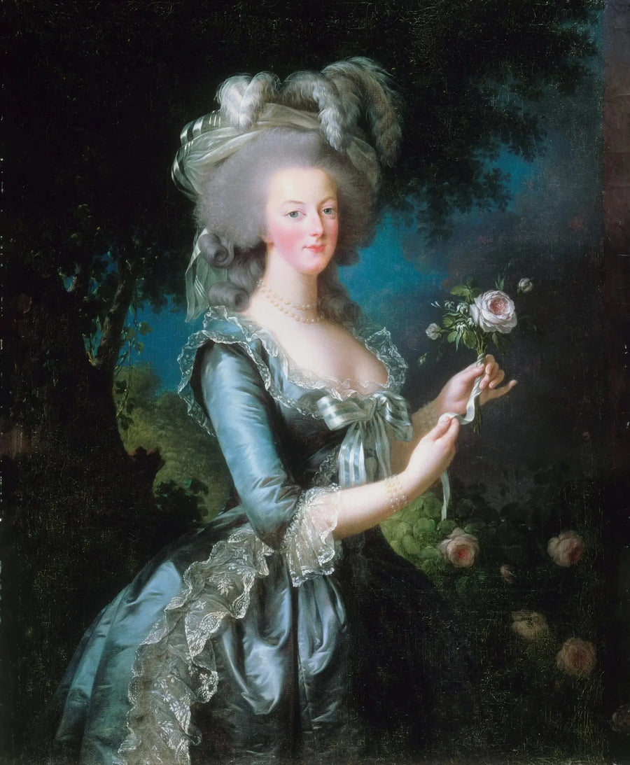 마리 앙투아네트 « 라 로즈 » - 엘리자베스 비제 르 브뤼

Source:
Marie-Antoinette dite « à la Rose » - Élisabeth Vigée Le Brun