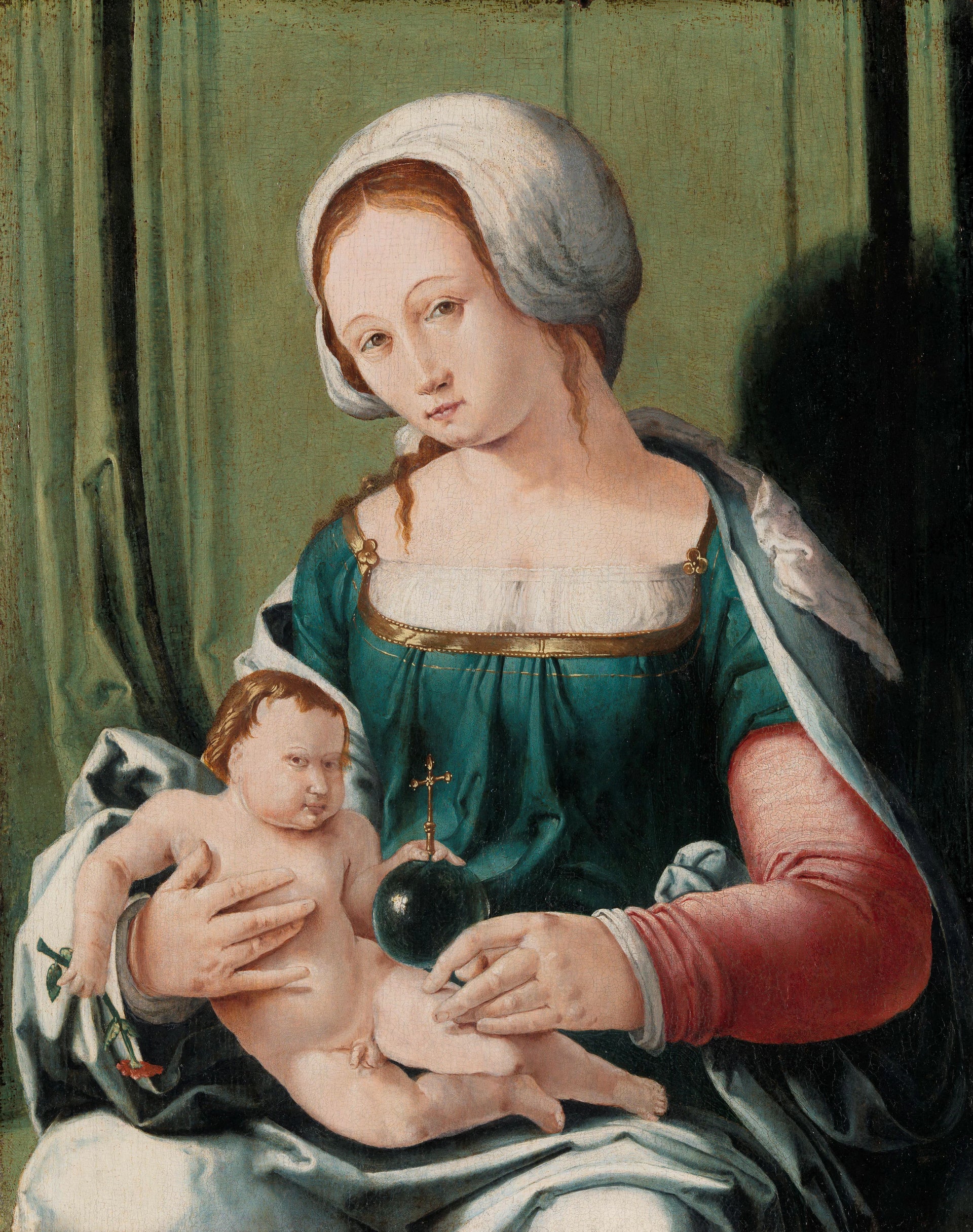 Marie avec un enfant - Lucas van Leyden