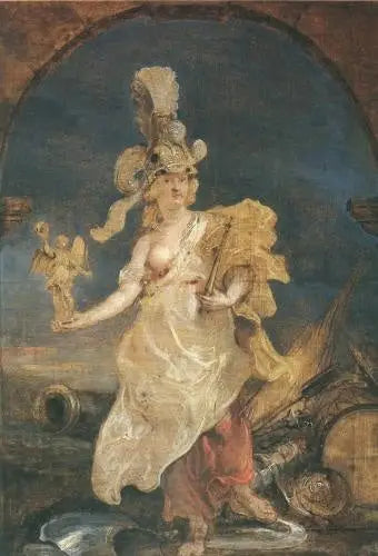Marie de Médicis dans le rôle de Bellone - Peter Paul Rubens image 1 reproduction réalisée par Alpha Reproduction
