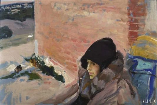 Marie en convalescente - Sorolla - Reproductions de tableaux et peintures haut de gamme