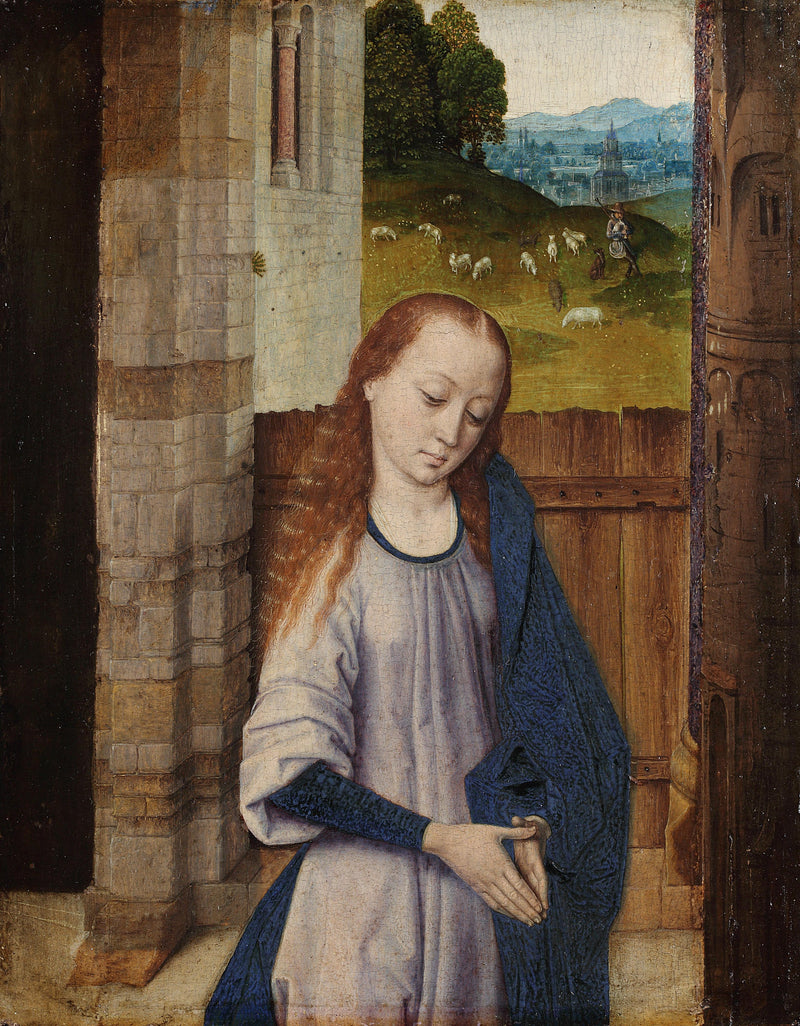 기도하는 마리 - Dirk Bouts