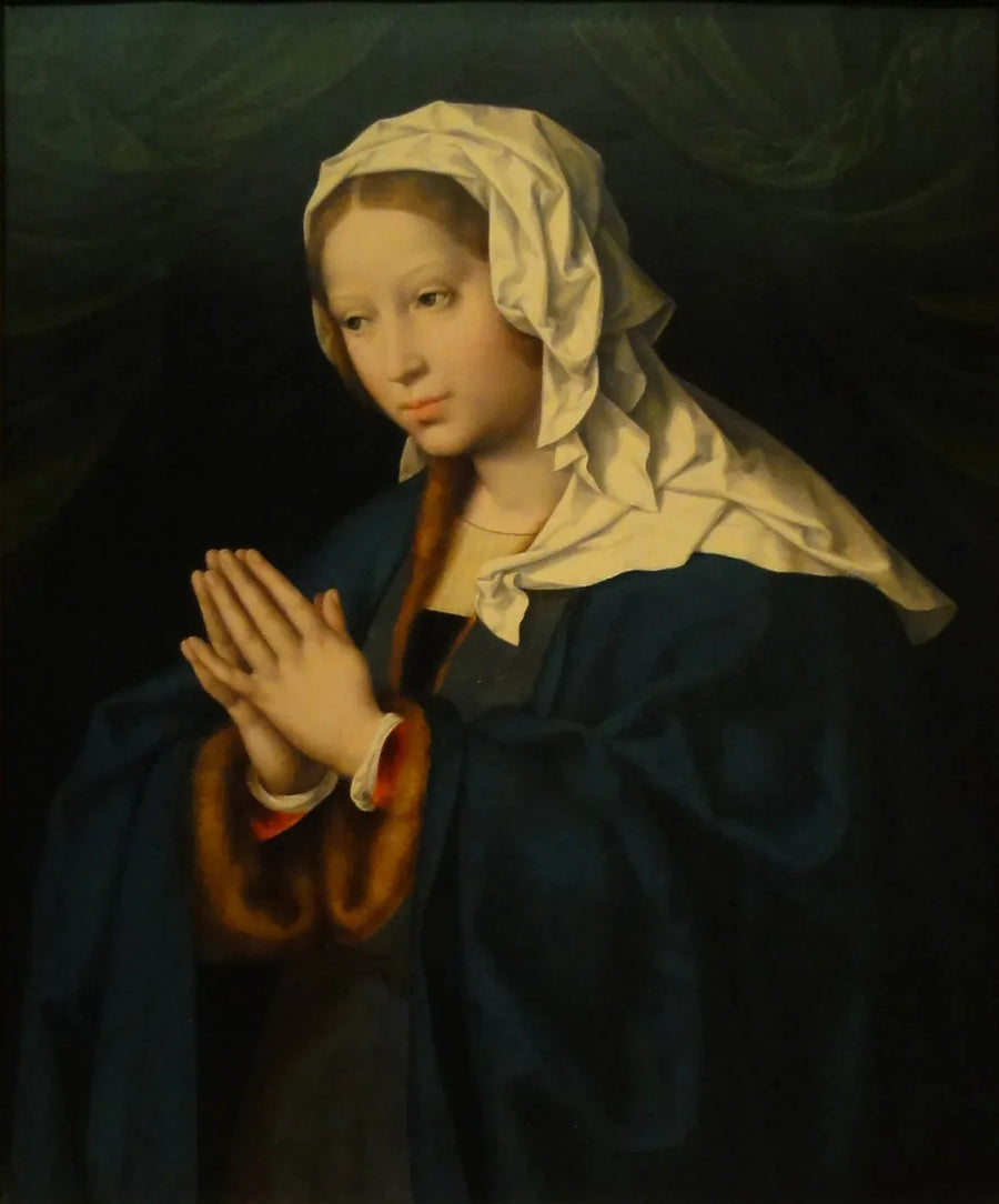 기도하는 마리 - Joos van Cleve
