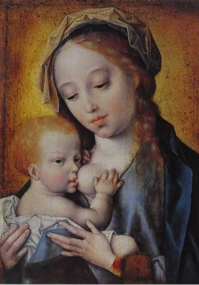 임신한 마리 - Joos van Cleve