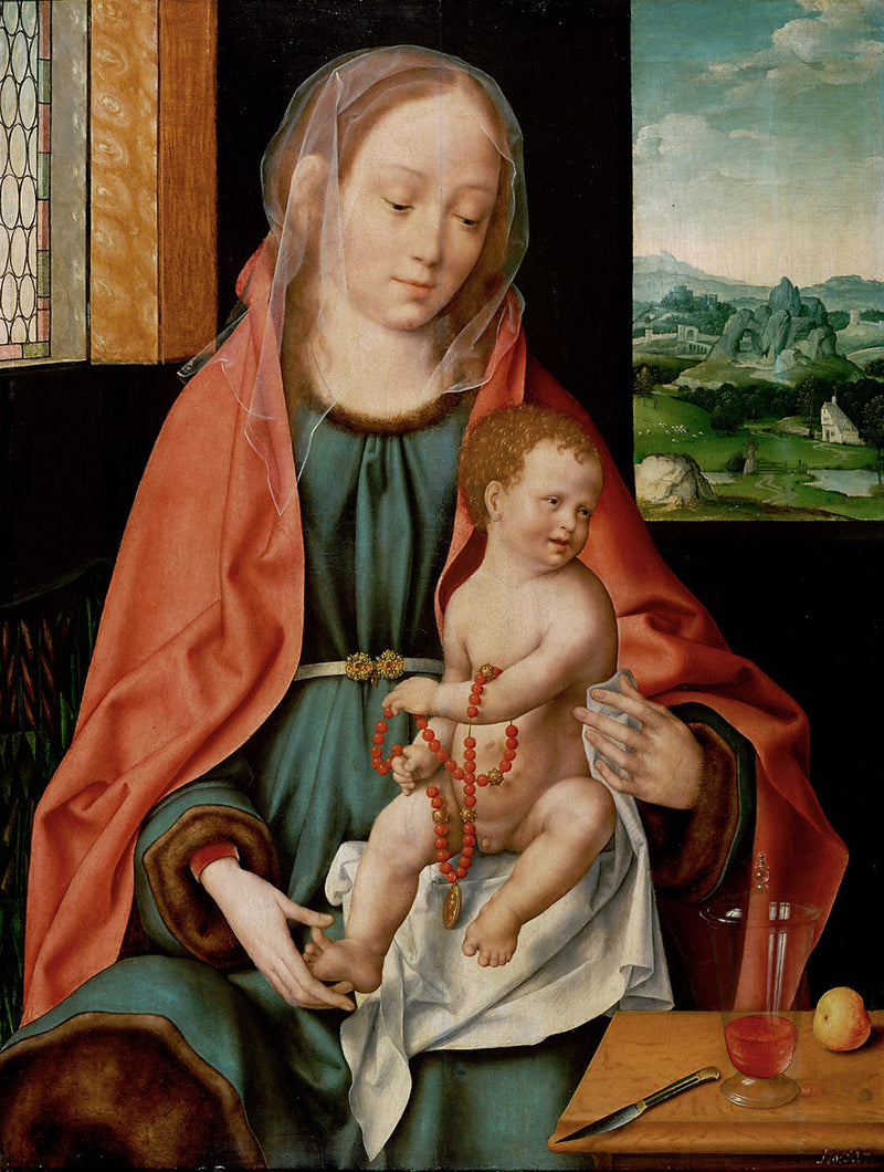 임신한 마리 - Joos van Cleve