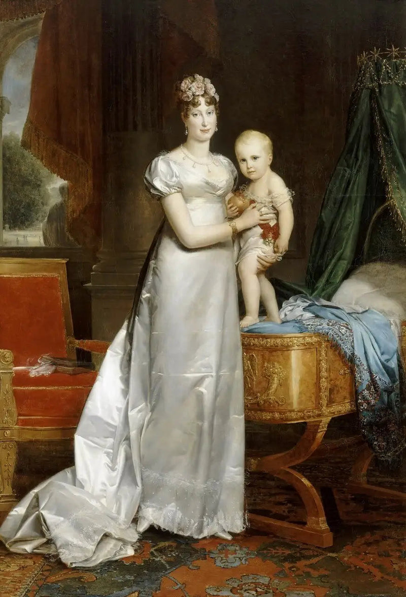 프랑스의 여제 마리-루이즈와 로마의 왕 - 프랑수아 제라르

Source:
Marie-Louise, impératrice des Français et le roi de Rome - François Gérard