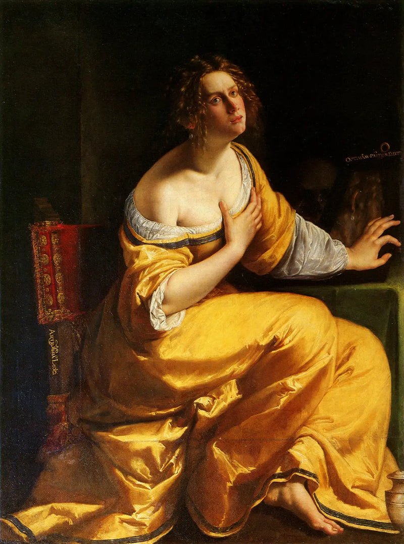 마리 마들렌 - 아르테미시아 젠틸레스키

Source:
Marie Madeleine - Artemisia Gentileschi