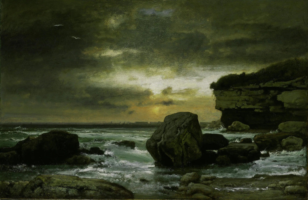 Marin - George Inness image 1 copie de tableau peinte à la main