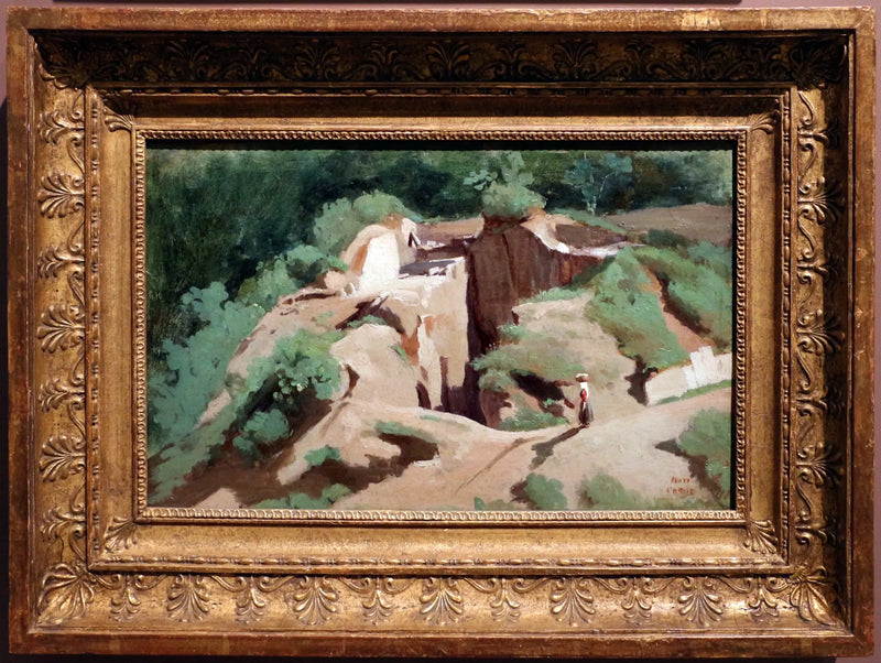 마리노. 세탁소 - 장-바티스트 카밀 코로