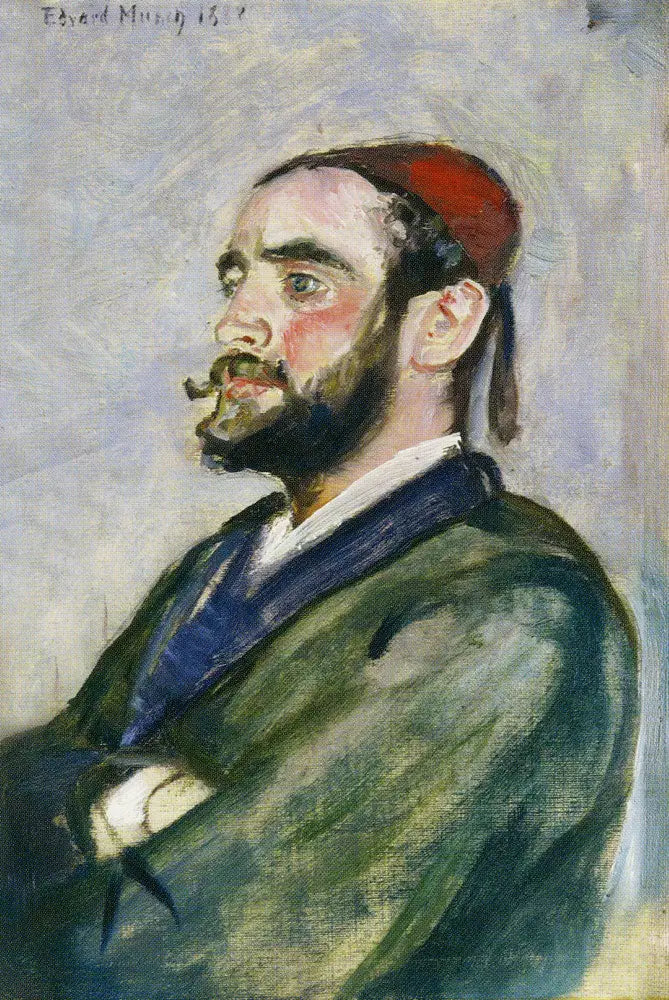 Reproduction du tableau « Marius Selmer - Edvard Munch » par Alpha Reproduction en peinture à l’huile