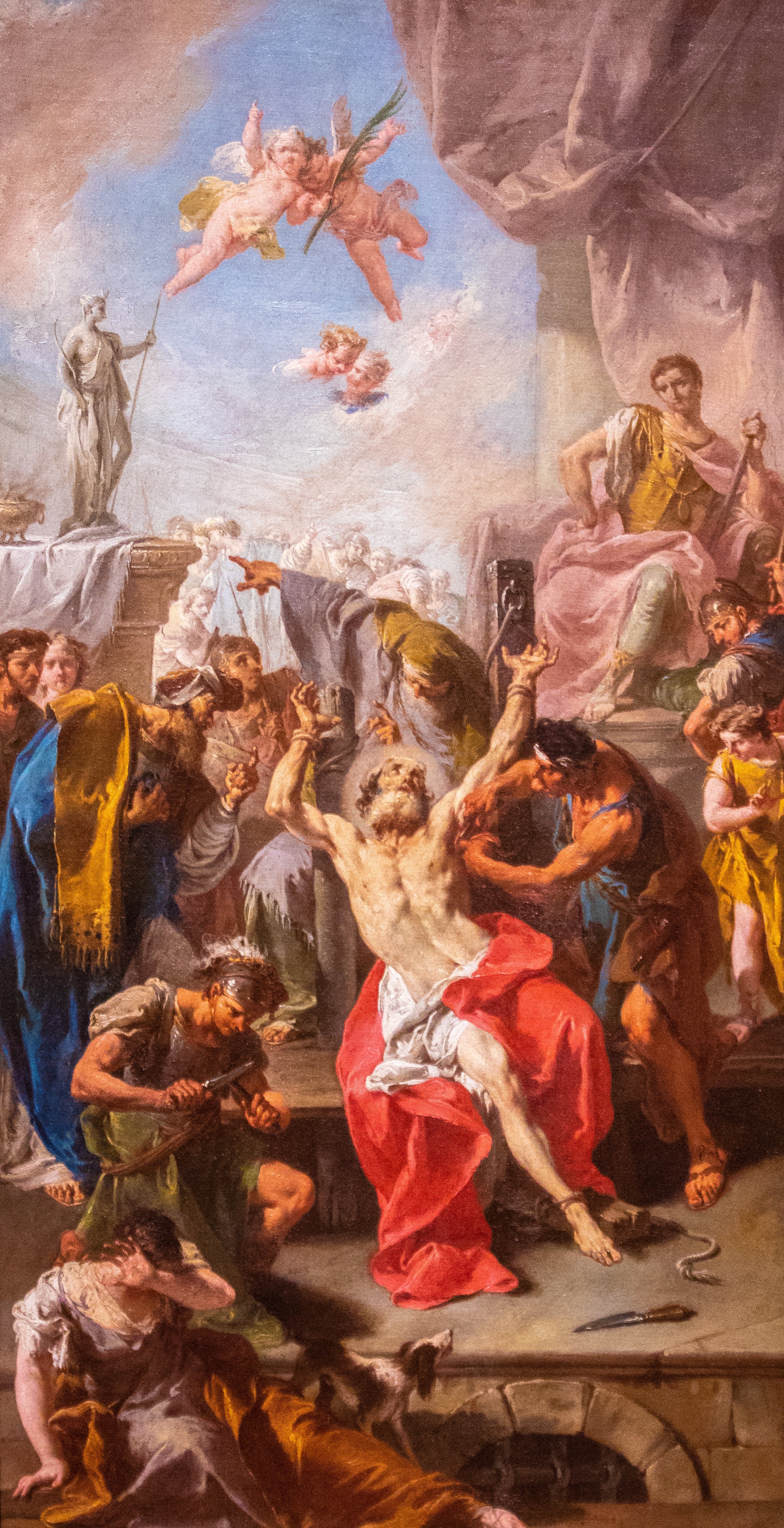 Martyre de saint Barthélemy - Giovanni Battista Pittoni