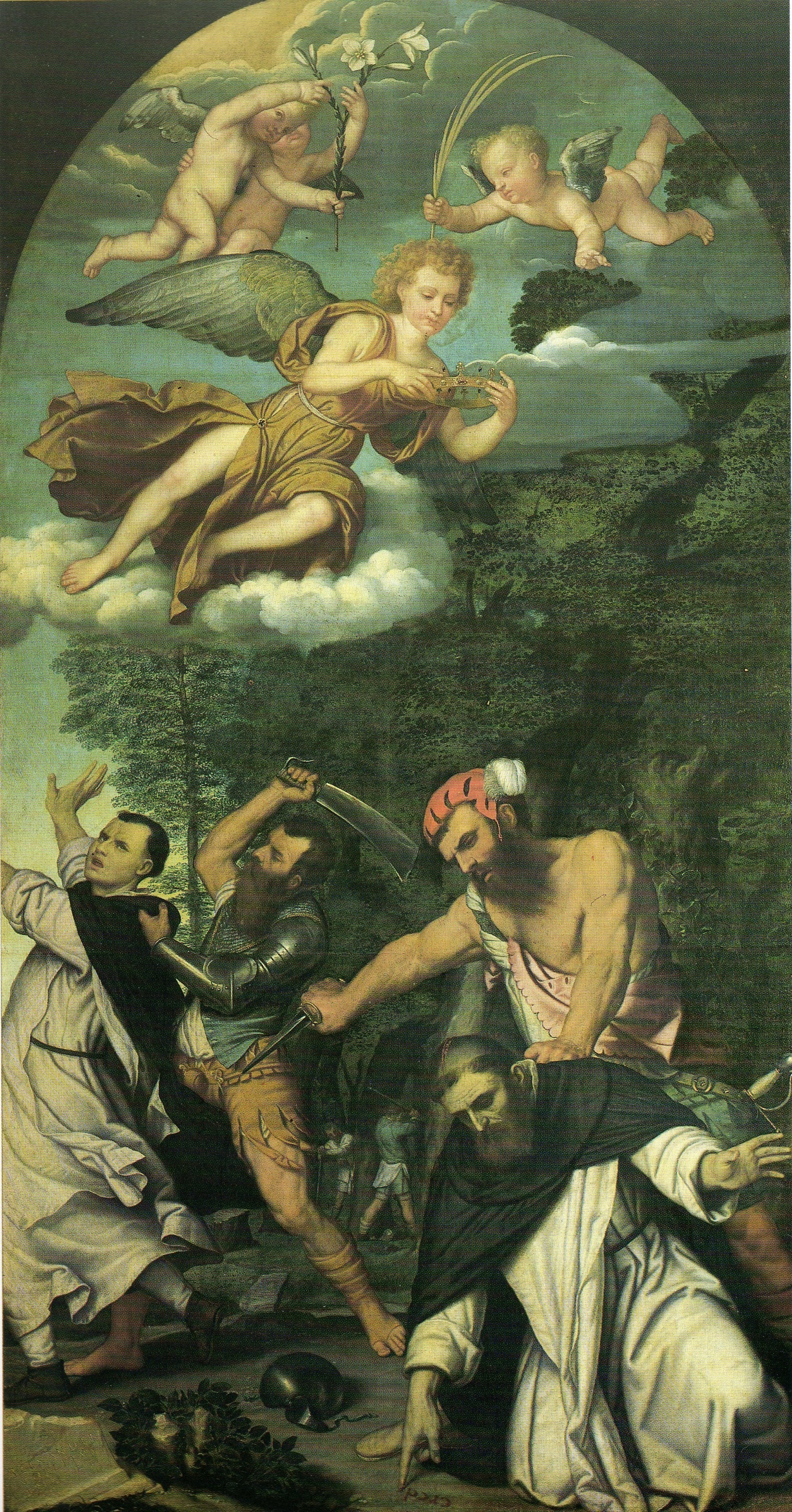 Martyre de saint Pierre de Vérone - Alessandro Bonvicino - Alpha Reproduction