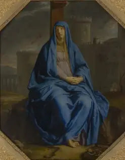 Mater dolorosa au pied de la Croix - Philippe de Champaigne - Alpha Reproduction