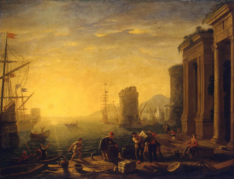 항구의 아침 - 클로드 로렌

Source:
Matin dans le port - Claude Lorrain