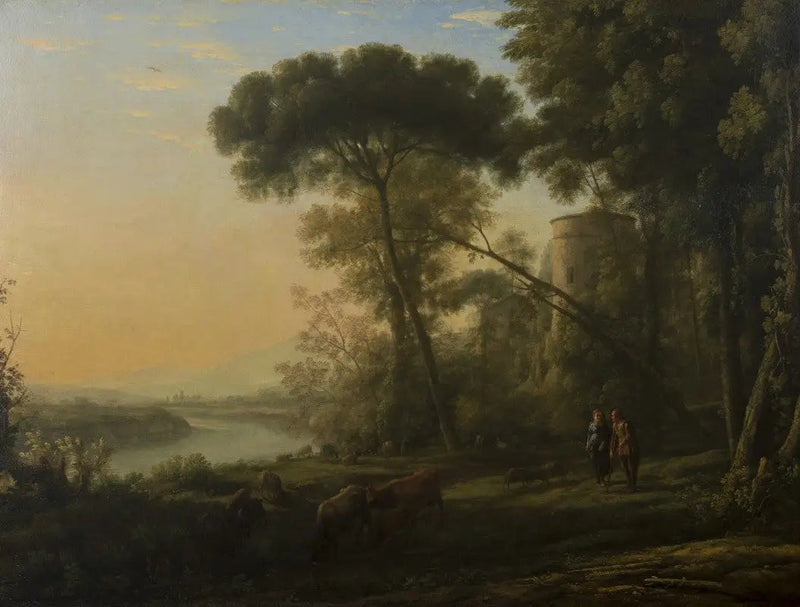 아침: 숲이 우거진 풍경 - 클로드 로렌

Source:
Matin : Un paysage boisé - Claude Lorrain