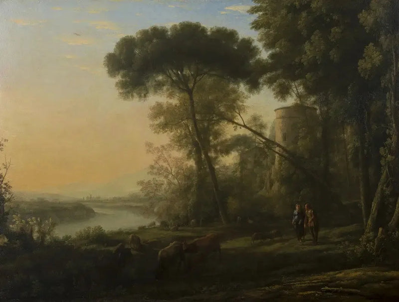 아침: 숲이 우거진 풍경 - 클로드 로렌

Source:
Matin : Un paysage boisé - Claude Lorrain