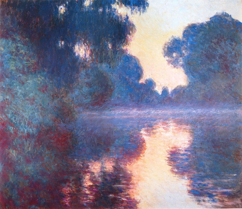 세느강의 아침 - Claude Monet