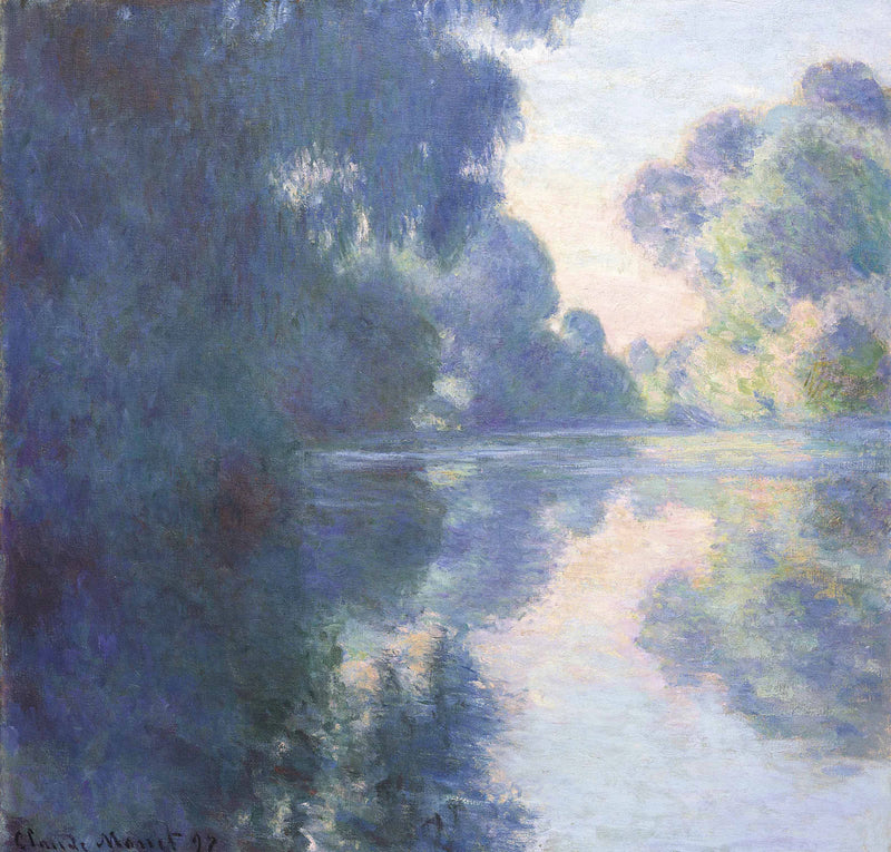 세느강의 아침 - Claude Monet