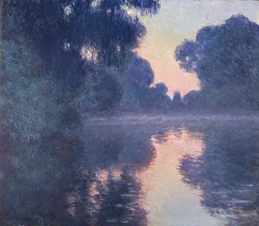 세느강의 아침 - Claude Monet
