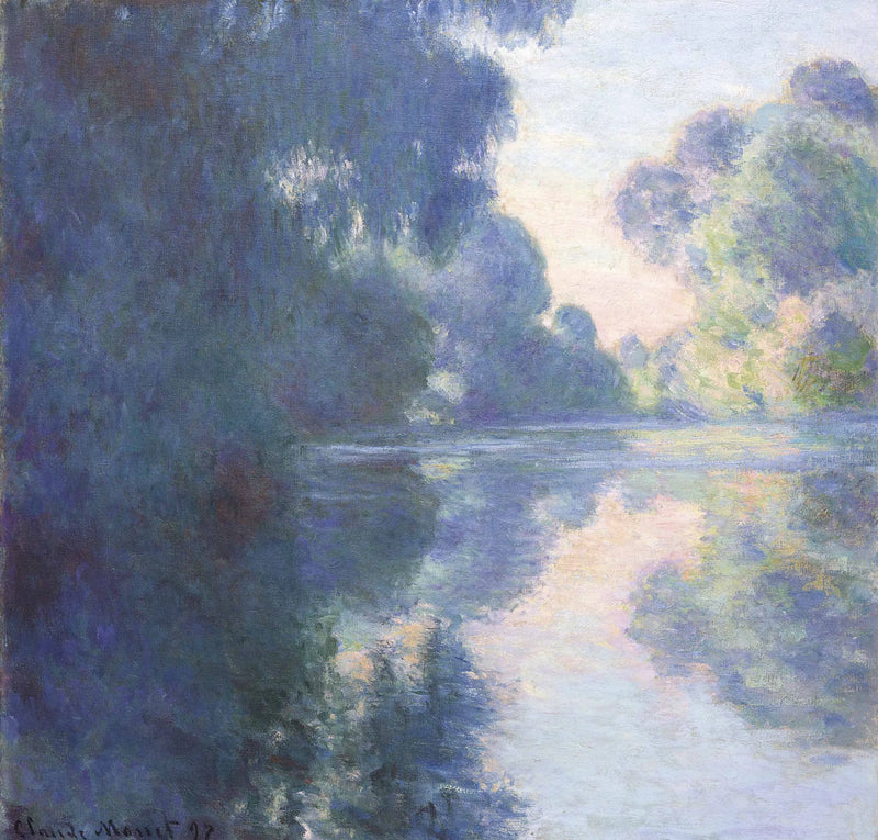 세느강의 아침 - Claude Monet