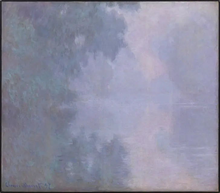 Reproduction du tableau « Matinée sur la Seine - Claude Monet » par Alpha Reproduction en peinture à l’huile