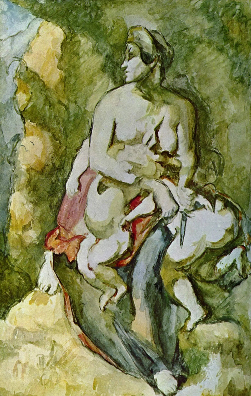 메데아, 드 라크루아를 바탕으로 - 폴 세잔