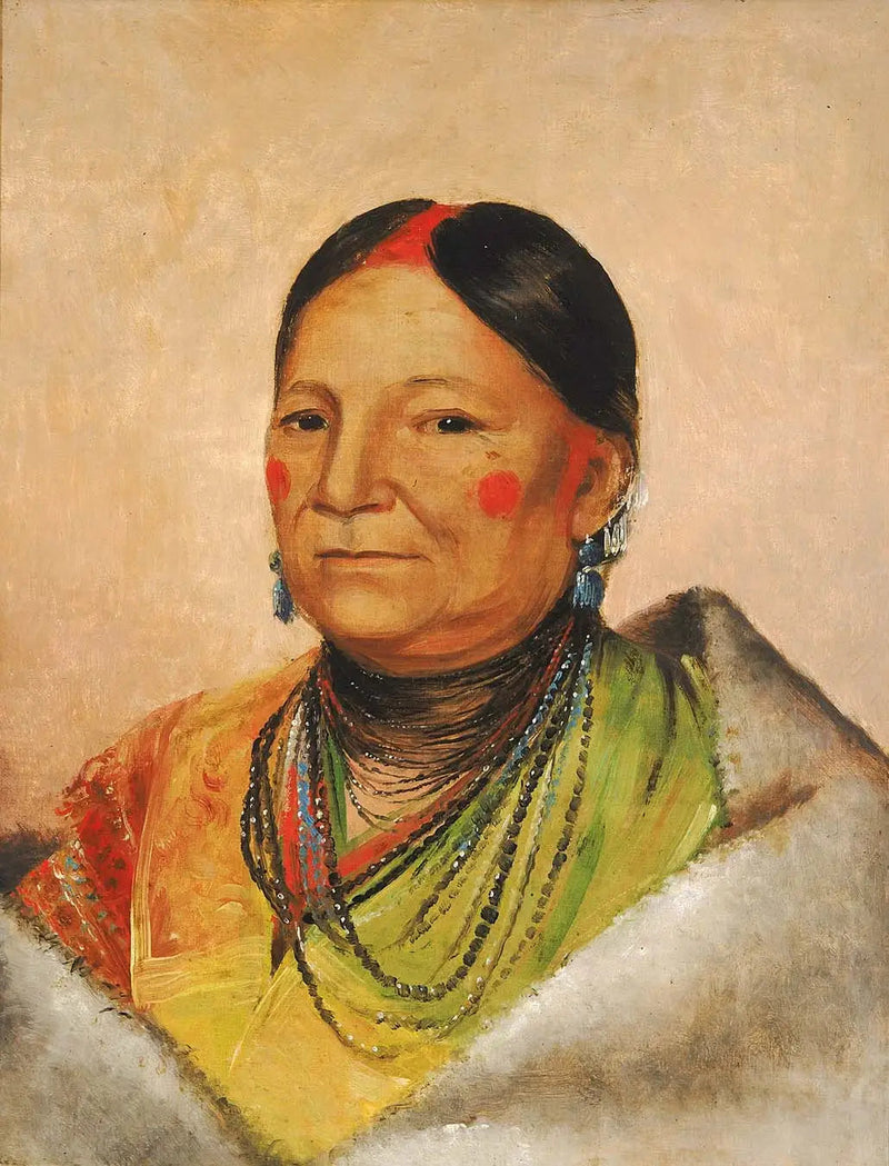 알파 복제 - 유화 그림 복제판

Source:
Mee-chéet-e-neuh, Épaule de l'ours blessé, Épouse du chef - George Catlin