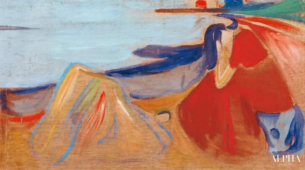 Mélancolie de Edvard Munch - Reproductions de tableaux et peintures haut de gamme