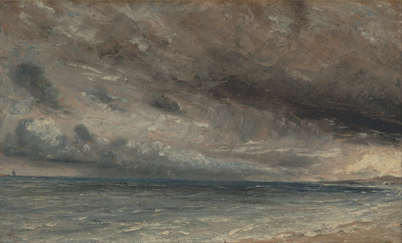 거친 바다, 브라이튼 - 존 콘스터블

Source:
Mer agitée, Brighton - John Constable