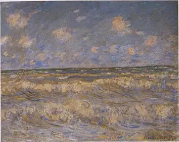 거친 바다 - Claude Monet