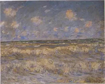 거친 바다 - Claude Monet