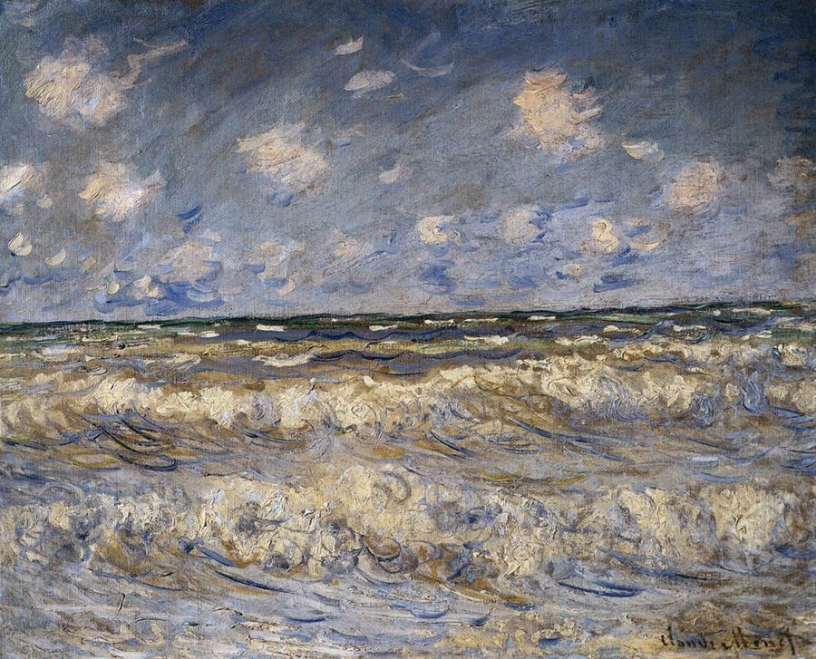 거친 바다 - Claude Monet