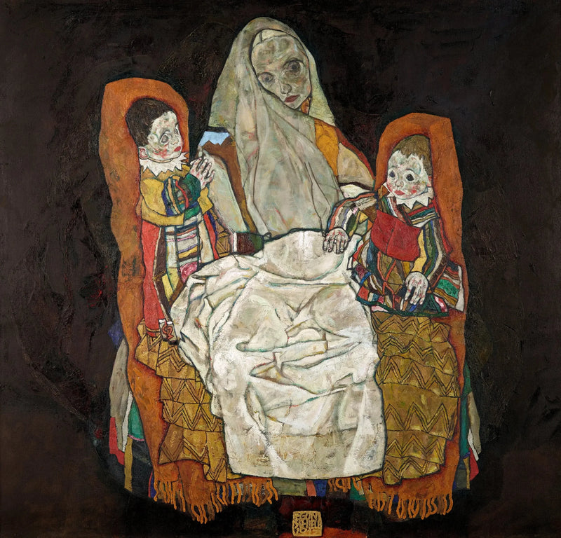 세 아이를 둔 어머니 III - 에곤 쉴레