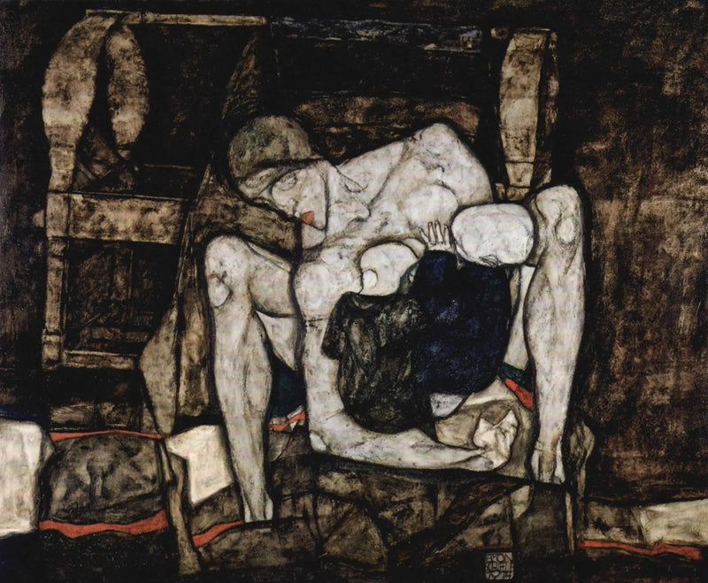 맹인 어머니, 또는 어머니 - 에곤 쉴레