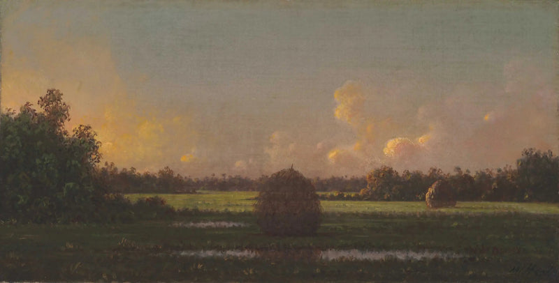 건초 더미 - 마틴 존슨 헤이드

Source:
Meules de foin - Martin Johnson Heade