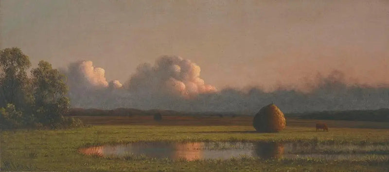 건초 더미 - 마틴 존슨 헤이드

Source:
Meules de foin - Martin Johnson Heade