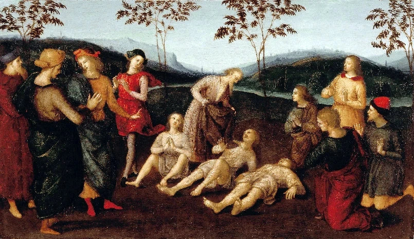 크레모나의 유세비우스의 기적, 1502-1503년경 - Raphaël