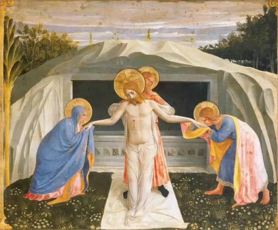 그리스도 무덤에 누이심 - 프라 앙젤리코

Source:
Mise au tombeau du Christ - Fra Angelico