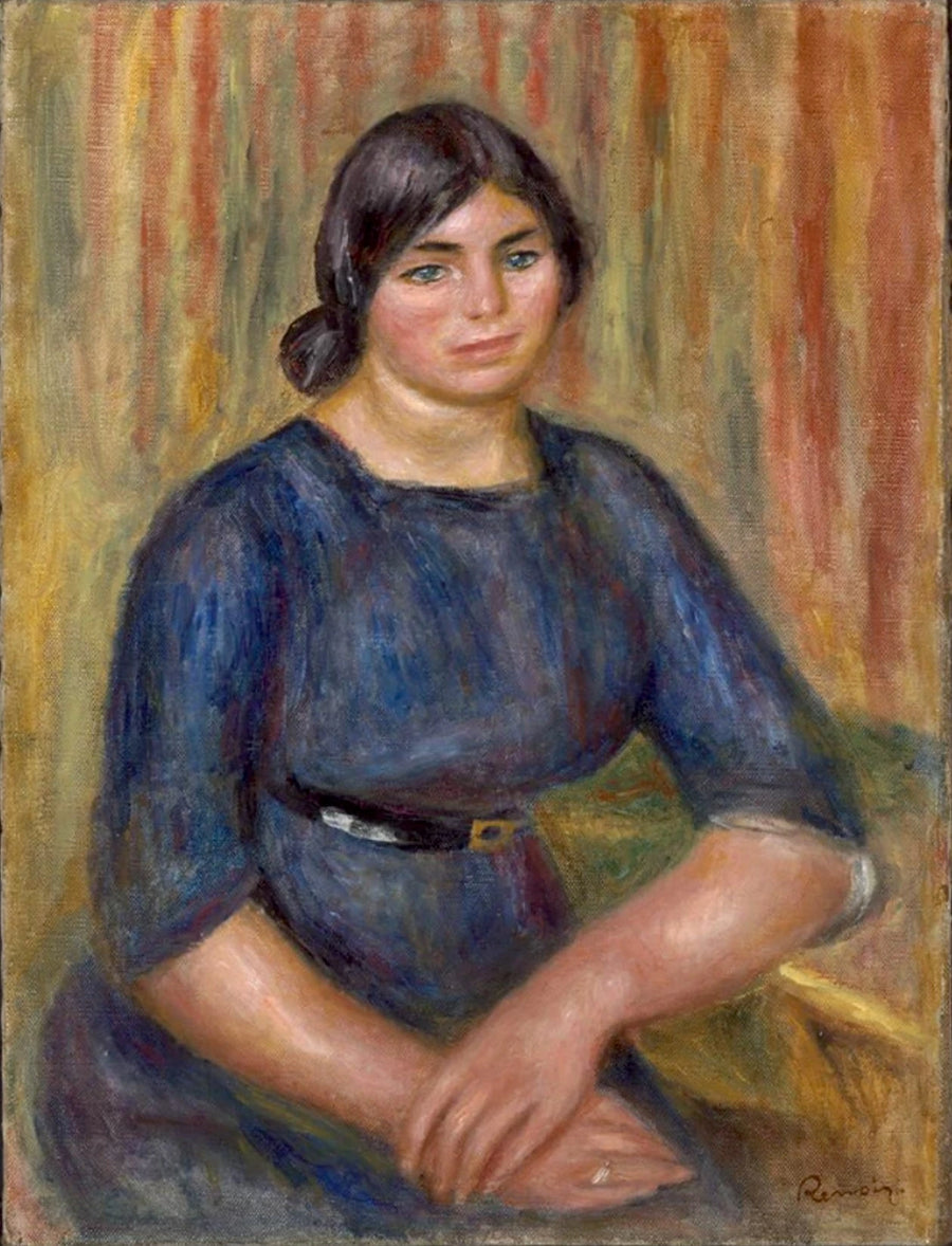 Mlle Estable de Pierre-Auguste Renoir, 1912, Baltimore Museum of Art 1950.287 – reproduction peinture à l’huile sur toile
