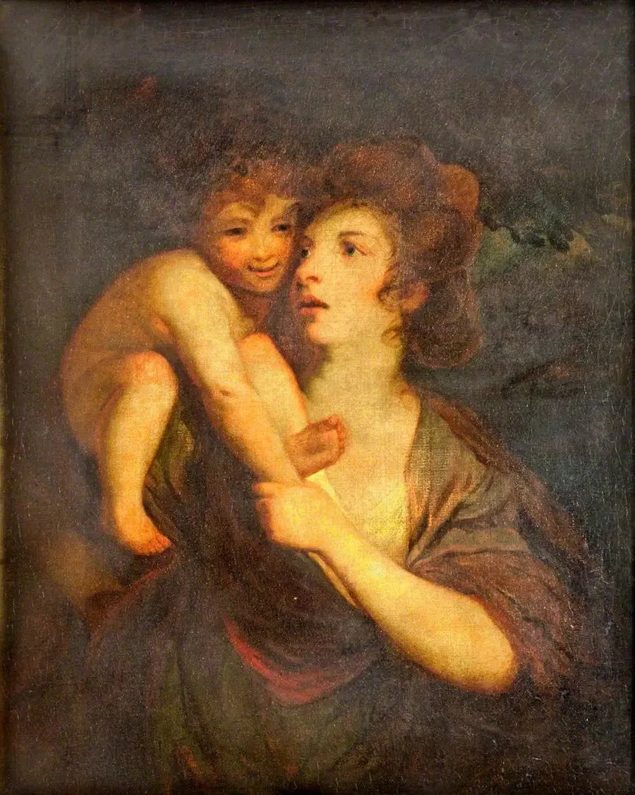 하틀리 부인 (1750/1751–1824)와 그녀의 아이 - 조슈아 레이놀즈