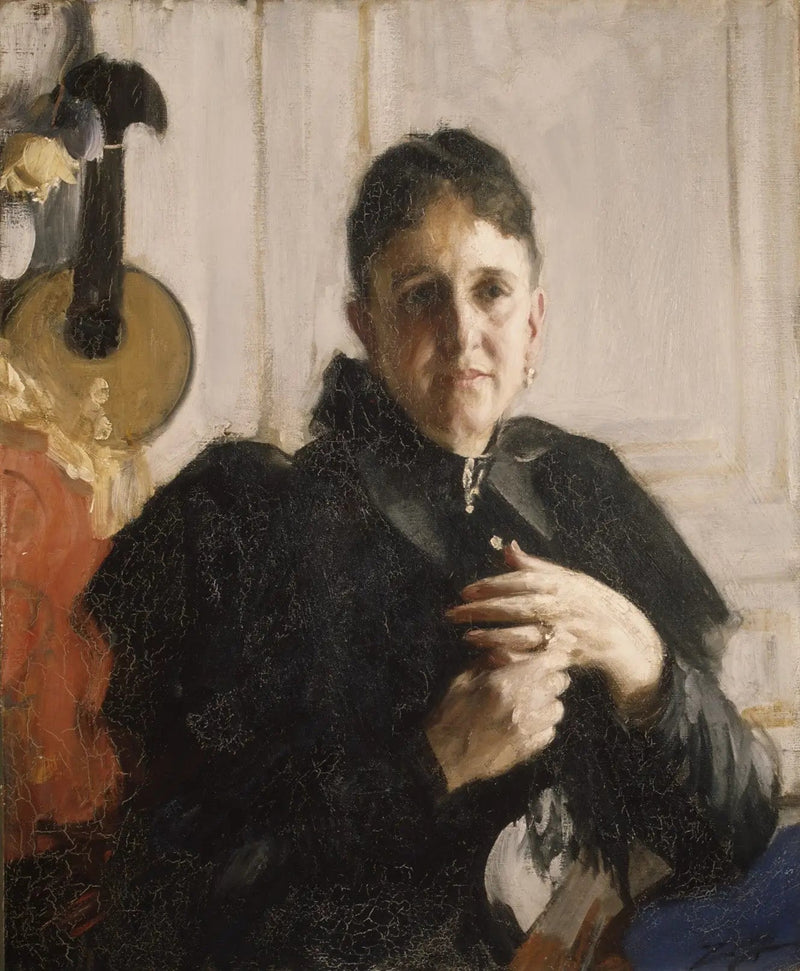 존 크로스비 브라운 부인 (메리 엘리자베스 애덤스, 1842–1918) - 앤더스 조른

Source:
Mme John Crosby Brown (Mary Elizabeth Adams, 1842–1918) - Anders Zorn