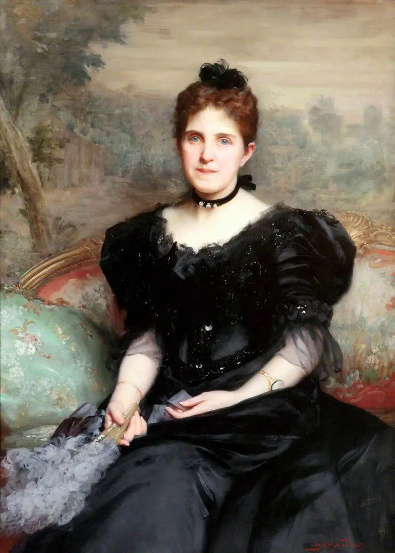 윌리엄 헤스케스 리버 부인 (약 1851–1913), 후에 1대 레버 부인 - 루크 필즈

Source:
Mme William Hesketh Lever (c.1851–1913), plus tard 1re Lady Lever - Luke Fildes